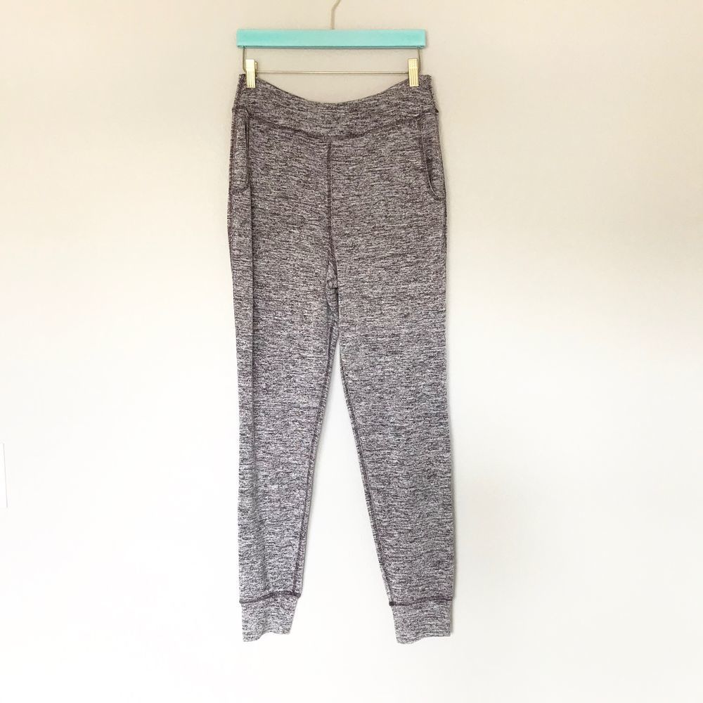 LOGO Lori Goldstein Space Dye Sweatpants Joggers